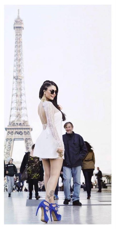 Haifa Wehbe Photo shoot in Paris